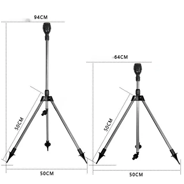 360 Forgó Állvány Sprinkler Teleszkópos Tartó Automatikus Permetezőgép Kerti Öntözési Pázsit Öntöző - Image 6