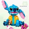 700+PCS Cute Stitch Assembling Building Blocks Children 3D Model Puzzle Assembly Toys Birthday Gift Display Decoration 5