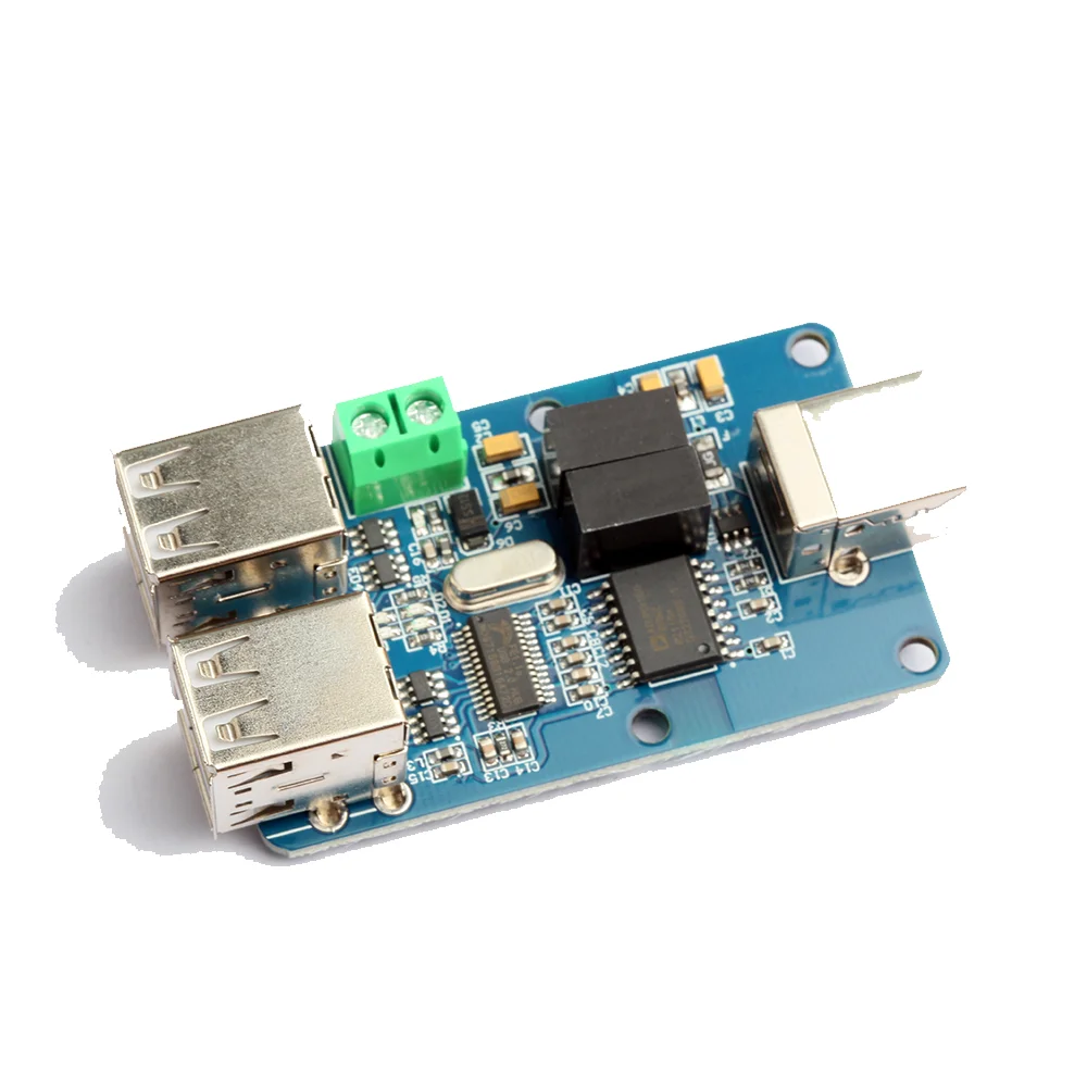 

4 Channel USB Isolator Module ADUM4160 ADUM3160 Support USB Control Transmission 2500V USB HUB Isolator Module USB Flash Drives
