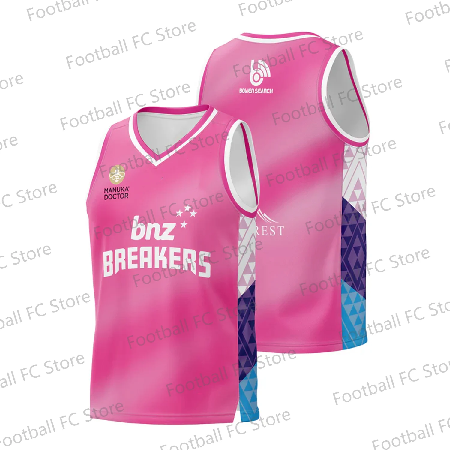 Australia New Zealand Breakers 23/24 Vest Jersey T-shirt For Adult/Kids Tank Tops kids clothing set kids t shirt