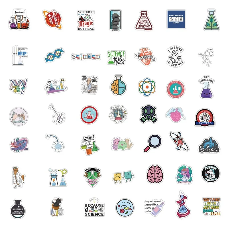 10/25/51pcs Graffiti Fishing Stickers for Outdoor Travel Luggage