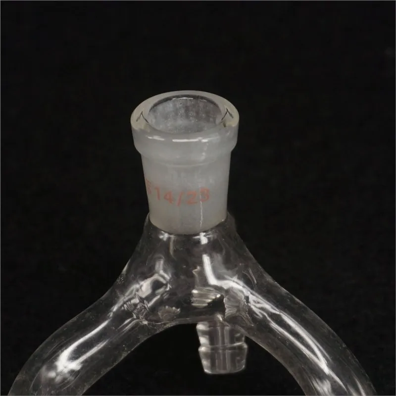 14/23 X 14/23 Joint 2way Lab Glass Vacuum Receiver Adapter Science Glassware Beaker AliExpress