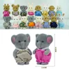 Simulation Forest Reindeer Family Doll Dollhouse Figures Furniture Set DIY Playset Play House Girls Toys Accessories Xmas Gifts 5