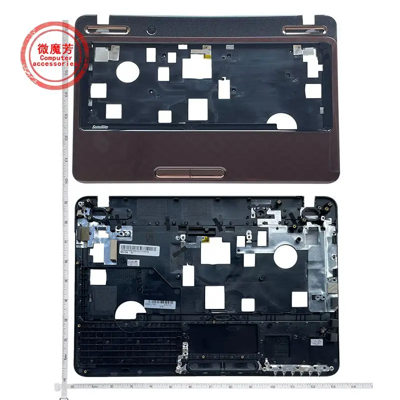 

Новый верхний корпус Topcase Для TOSHIBA L745 L740 с клаксоном, верхняя крышка, Упор для рук AP0U0000300, ободок