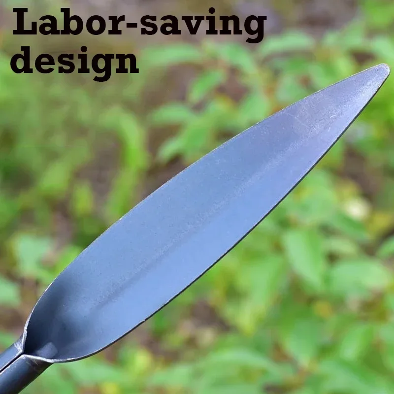 New Carbon Steel Willow Leaf Shovel Succulent Plants Planting Loose Soil Tool Outdoor Digging Shovel for Home Gardening Tools 6