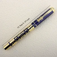 Metal Hollow Out Fountain Pen 3095 Converter Calligraphy Pens for Writing Drawing Journal Business Gift Ink Pen 2