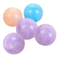 5pcs Plastic Air Filled Pit Ball Bouncy Rubber Balls for Toddlers and Kids Playing 1