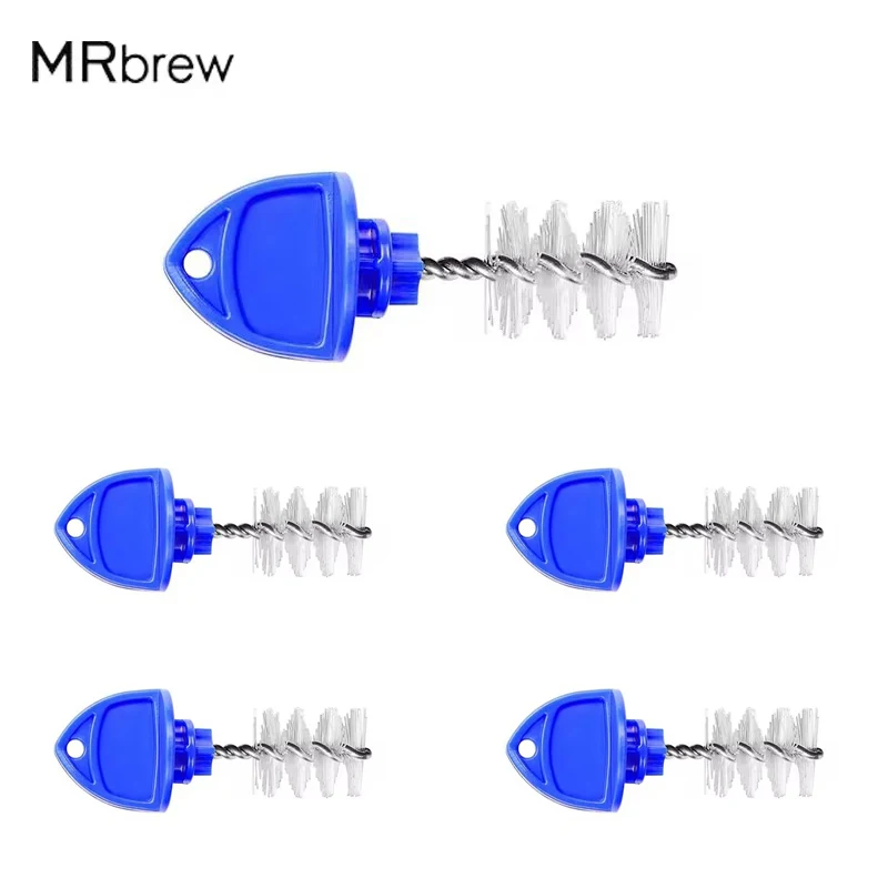 Beer Faucet Brush Tap Plug Beer Tap Cleaning Brush Cover Homebrew 5pcs/lot Faucet Capping Fit US & EU Faucets