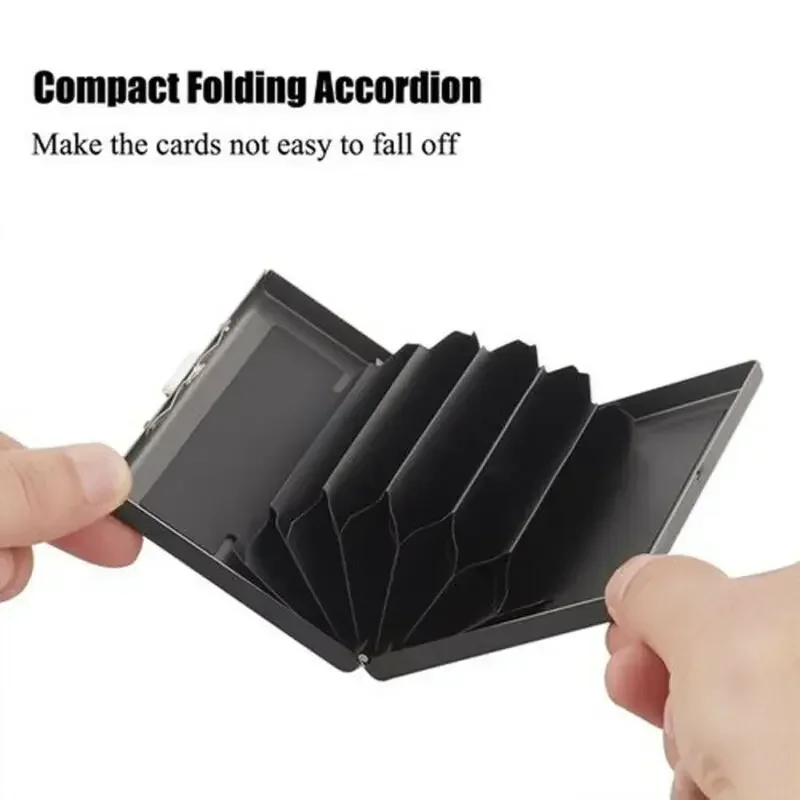 Portefeuille Métal RFID BLOCK - Aluminium - Pour Cartes De Crédit Et Pièces D'identité - Neuf Avec étiquettes