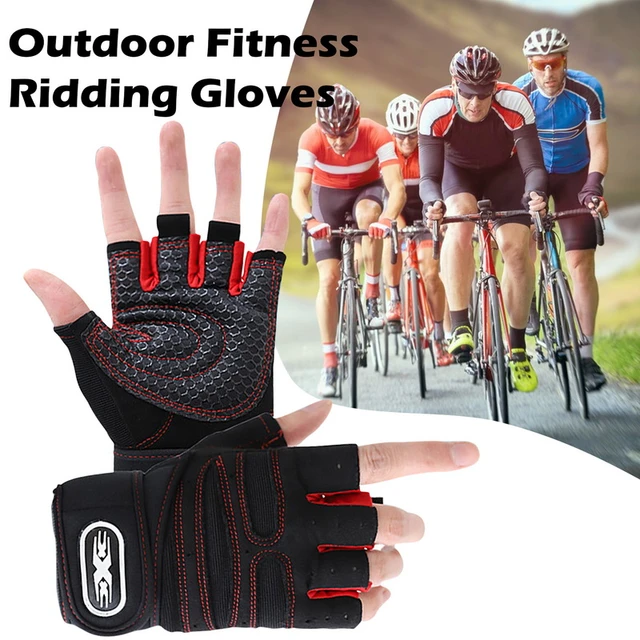 Guantes de gimnasio para hombre y mujer, manoplas de Fitness para  levantamiento de pesas, entrenamiento de culturismo, ejercicio deportivo,  ciclismo, deporte, M/L/XL - AliExpress