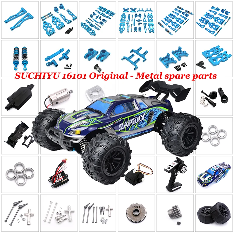 금속 부품, SCY 16101, 16102, 16103, 16106, 16201 1/16, Piezas Actualizacion Coche RC