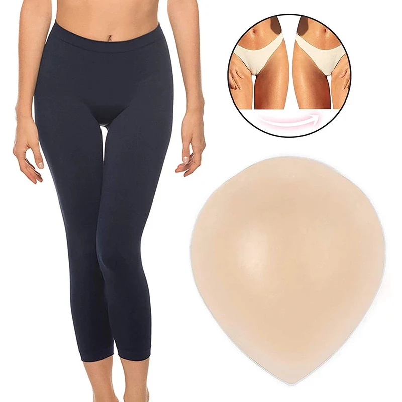 

1Pcs Two Heavy Silicone Camel Toe Canceled For Women's Underwear Seamless Invisible Reusable Adhesive Silicone Camel Toe Cancele