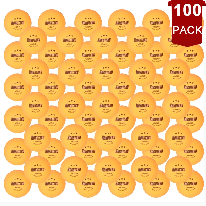 

Мячи для пинг-понга профессиональные, 40 + ABS, 100 г, 50/2,8 шт.