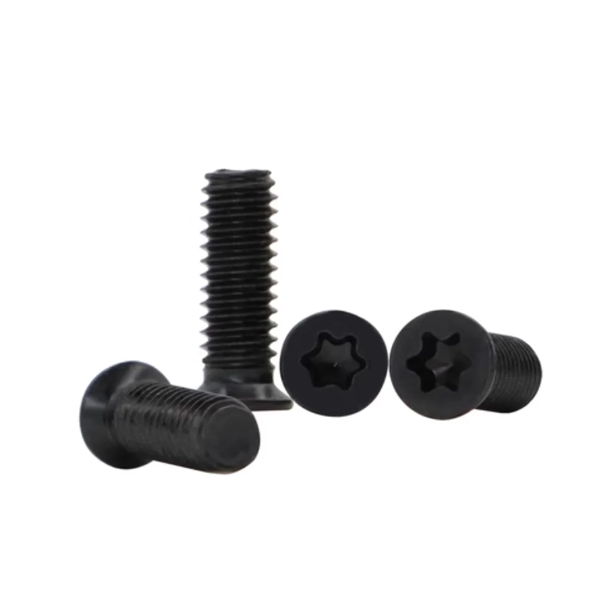 

M2 M2.5 M3 M4 Carbon Steel Black Plum Blossom Groove Thin Countersunk Small Flat Head Non-Standard Machine Screw