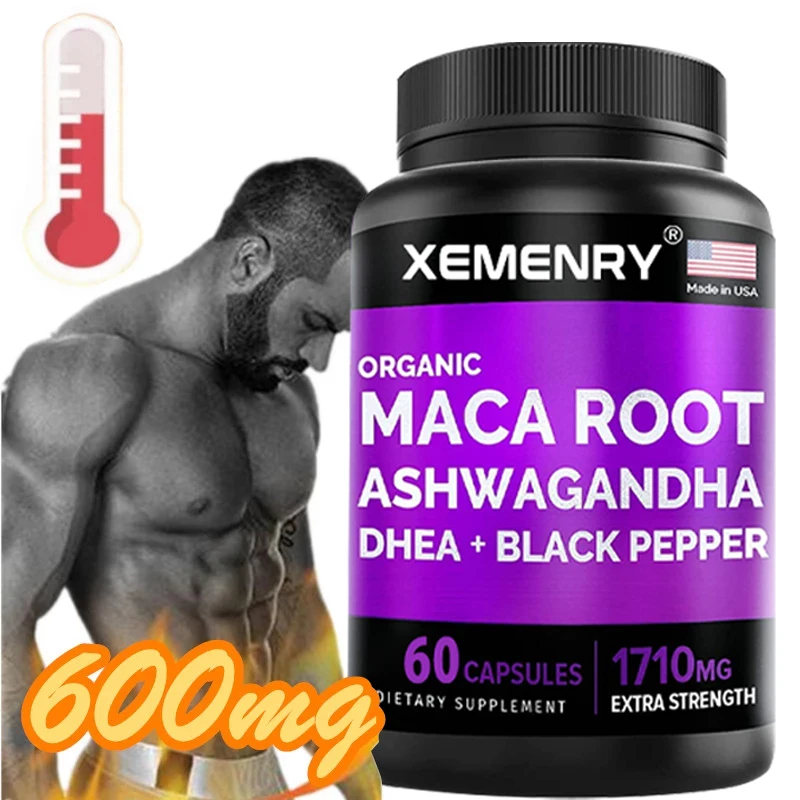 Maca Maca Root Capsules for Prolong Erectile Function