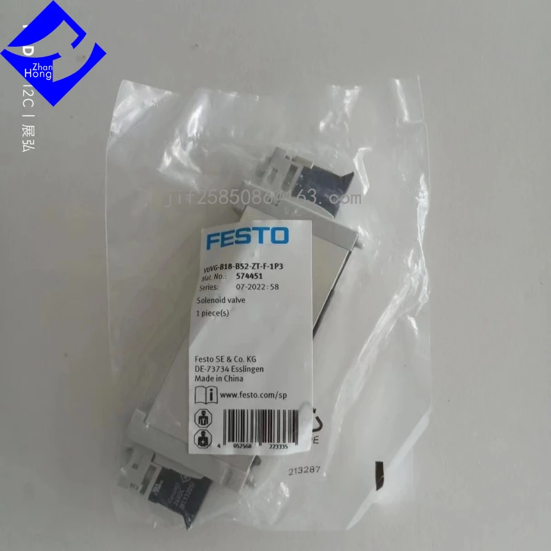 

FESTO 574451 VUVG-B18-B52-ZT-F-1P 3 подлинное Оригинальное точечное специальное предложение, Доступно во всех сериях, цена договорная, подлинное