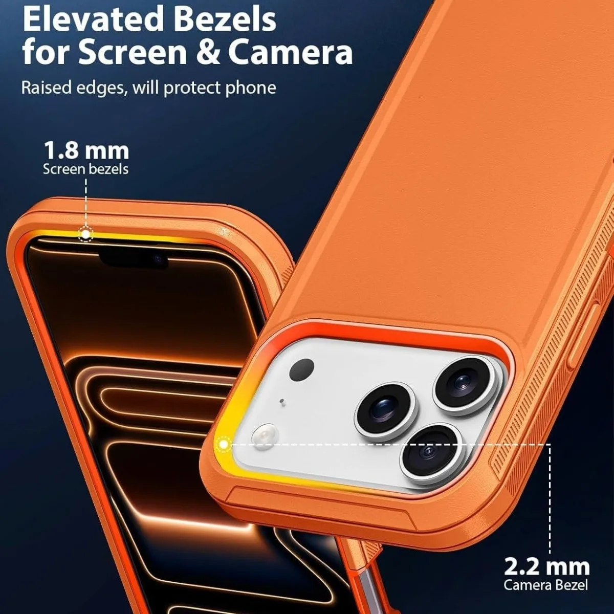 Rugged Heavy Duty Hybrid 3IN1 Ott Defender Shockproof Case with PC+TPU Cover
