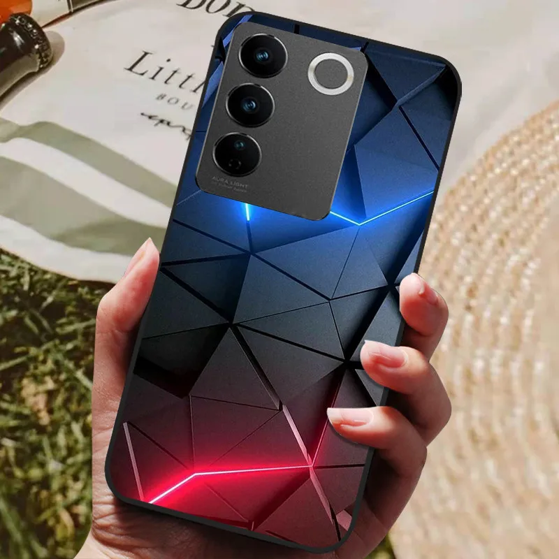 Sleek Black Silicone Phone Case - Durable TPU Protective Cover