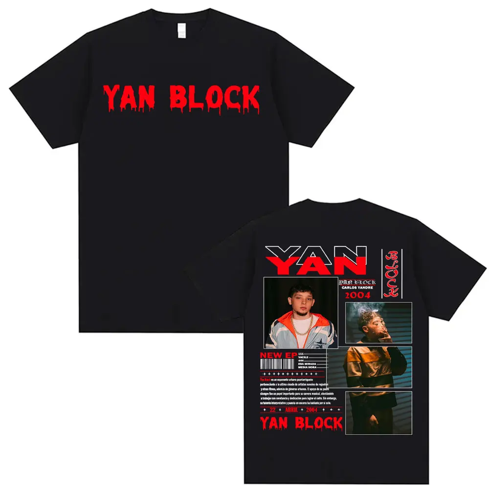 Rapper Yan Block Carlos Yandre Tour 2025 Merch T Shirt Men Women ...