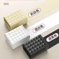 1pcs Creative wall mounted student pen holder storage box, remote control, makeup brush storage rack, no drilling required 2