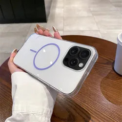 Luxury Transparent Wireless Charging Phone Case - 7 Plus or 8 Plus (6)