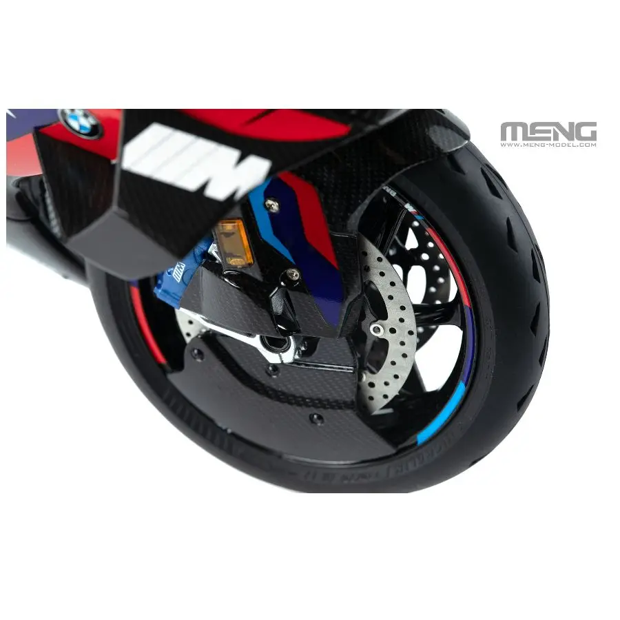 MENG MT-009S 1/9 M1000RR 오토바이(사전 도색) 금속 액티비티 포크 포함 SPS-094