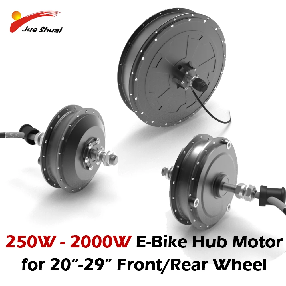 250w2000wElectricBicycleHubMotor36v48v3pin9pinFrontRear