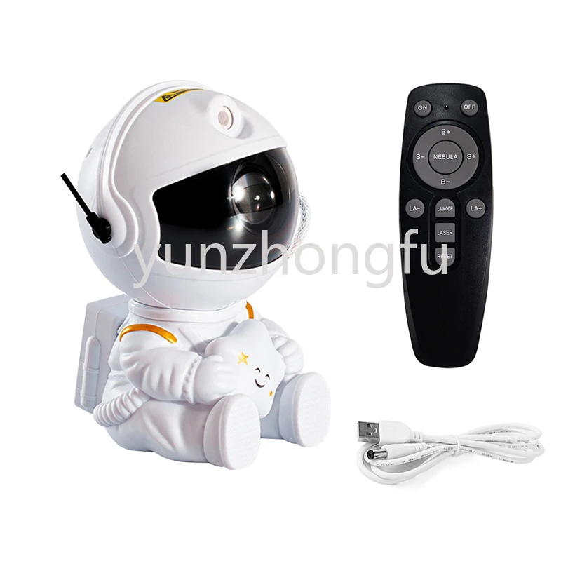 Astronauta Night Light Girevole Mini Spaceman Proiettore Lampada Starry Sky Car Atmosphere Projection