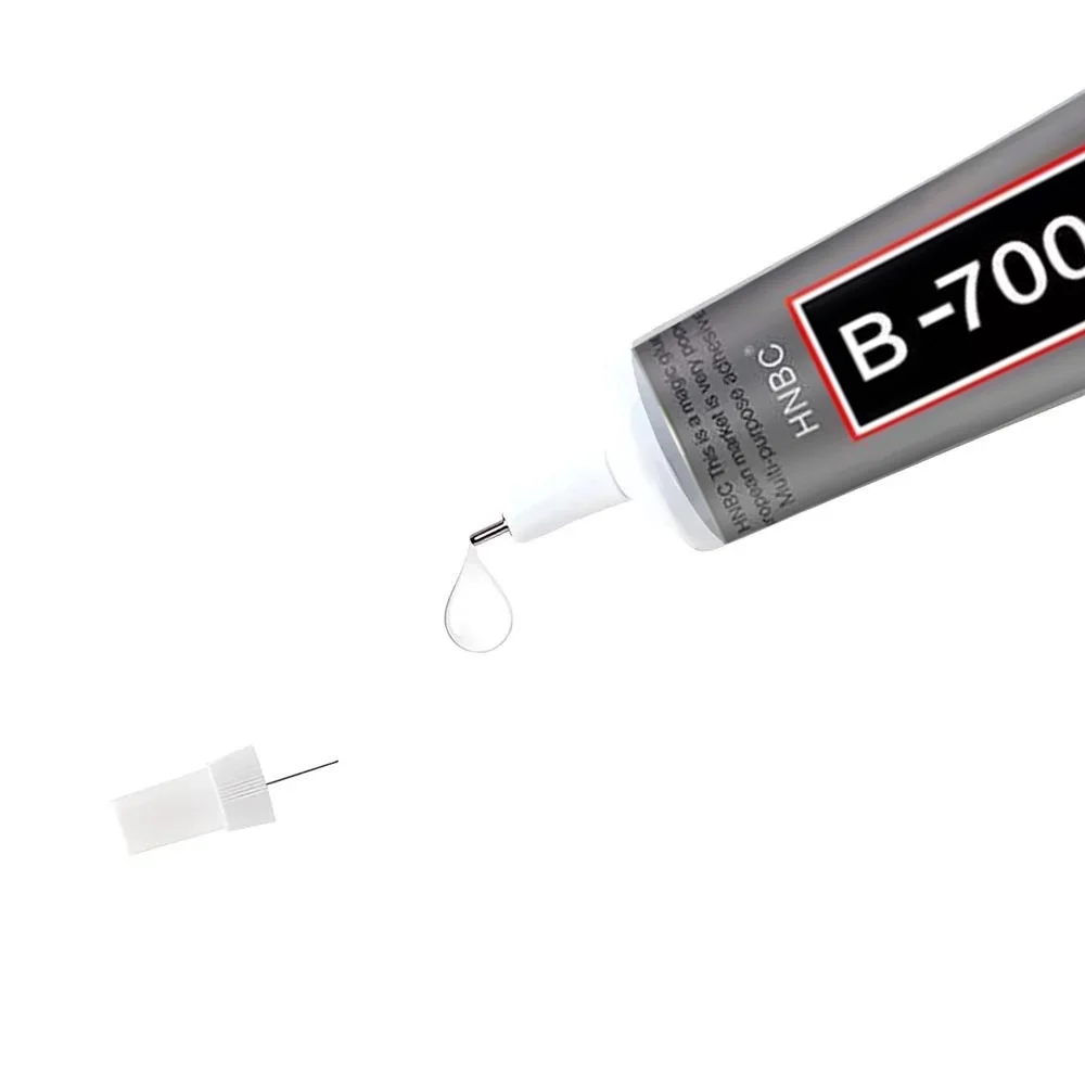 B7000 T7000 Clear Contact Phone Repair Adhesive Universal Glass Plastic DIY Glue B-7000 with Precision Applicator Black Glue 5