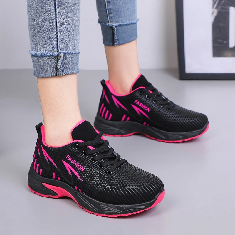 

Женские вентилируемые повседневные туфли, новинка сезона весна-лето 2023, наружные женские кроссовки, повседневная обувь для прогулок, мужская и женская обувь