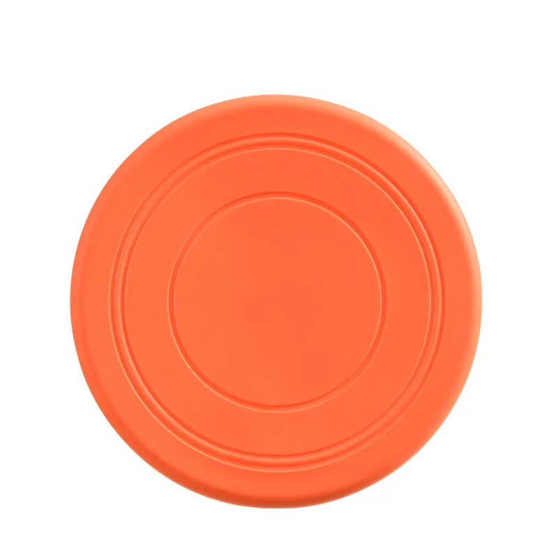 Silicone Flying Saucer Chew-Resistant Pet Toy
