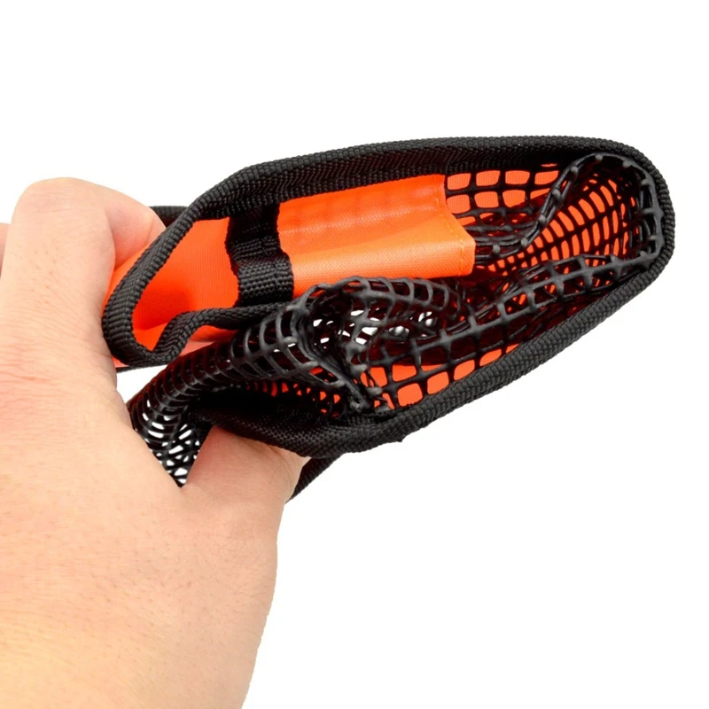 Scuba Diving Signal Tub Reel Snap Buoy Storage Mesh Bag Underwater Gear Equipment Holder Carry Pouch Outdoor Diving Bag diving storage bag diving mesh bag scuba diving equipment