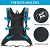 Bicycle Water Bag Set 3L Water Bladder Rucksack Outdoor Sports Knapsack MTB Cycling Hiking Climbing Running Hydration Backpack 6