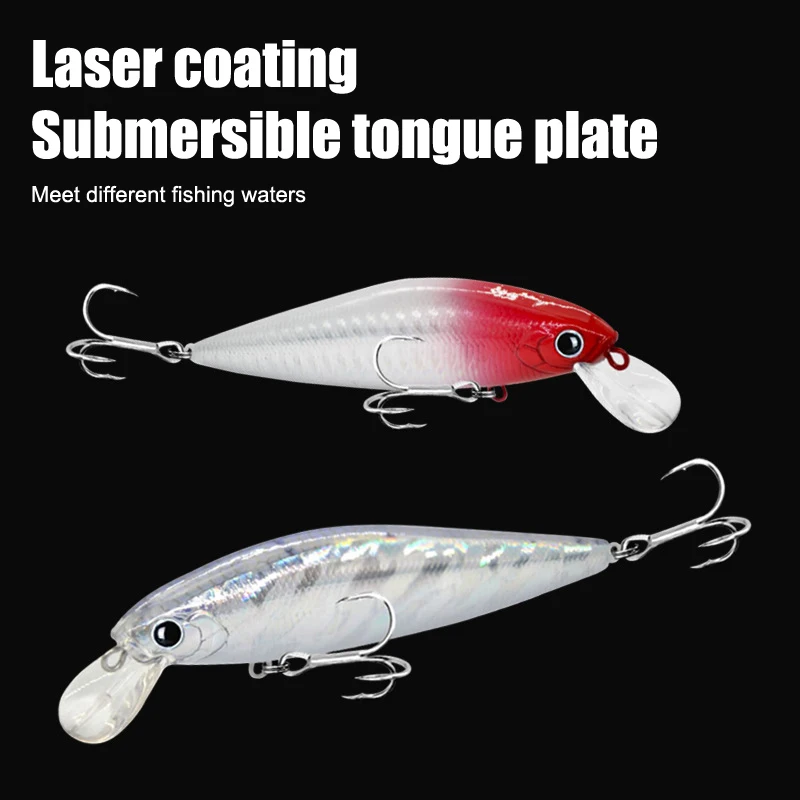 Outdoor Fishing Artificial Road Runner Freshwater Tackle Long Casting Silverfish Chicken Mouth Freshwater Fake Bait