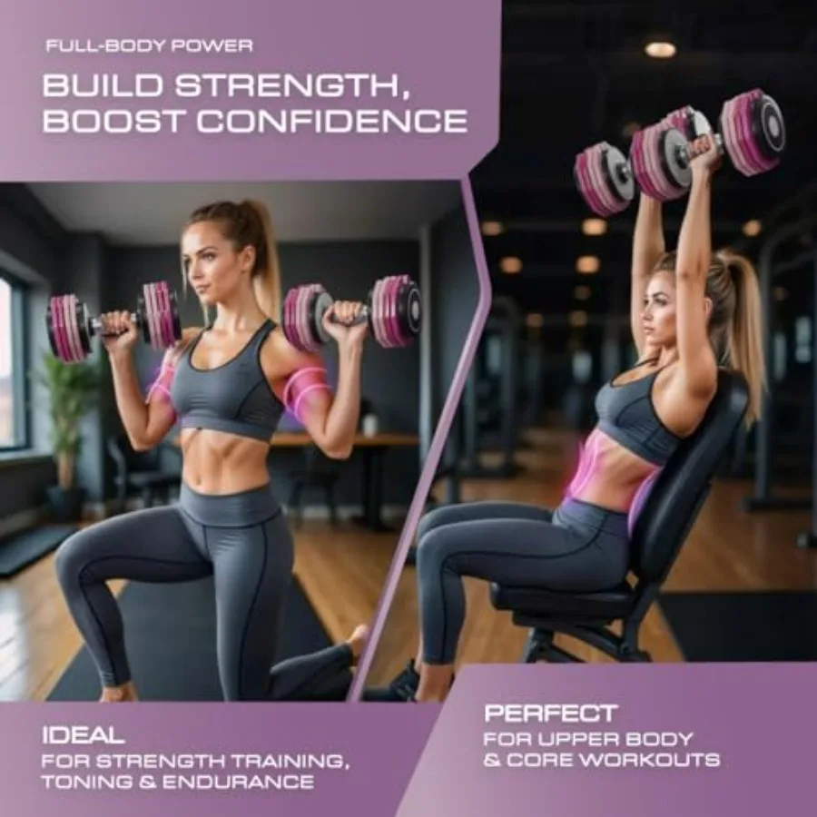 5-in-1 Adjustable Dumbbell (4.5–22.5 LB) 3