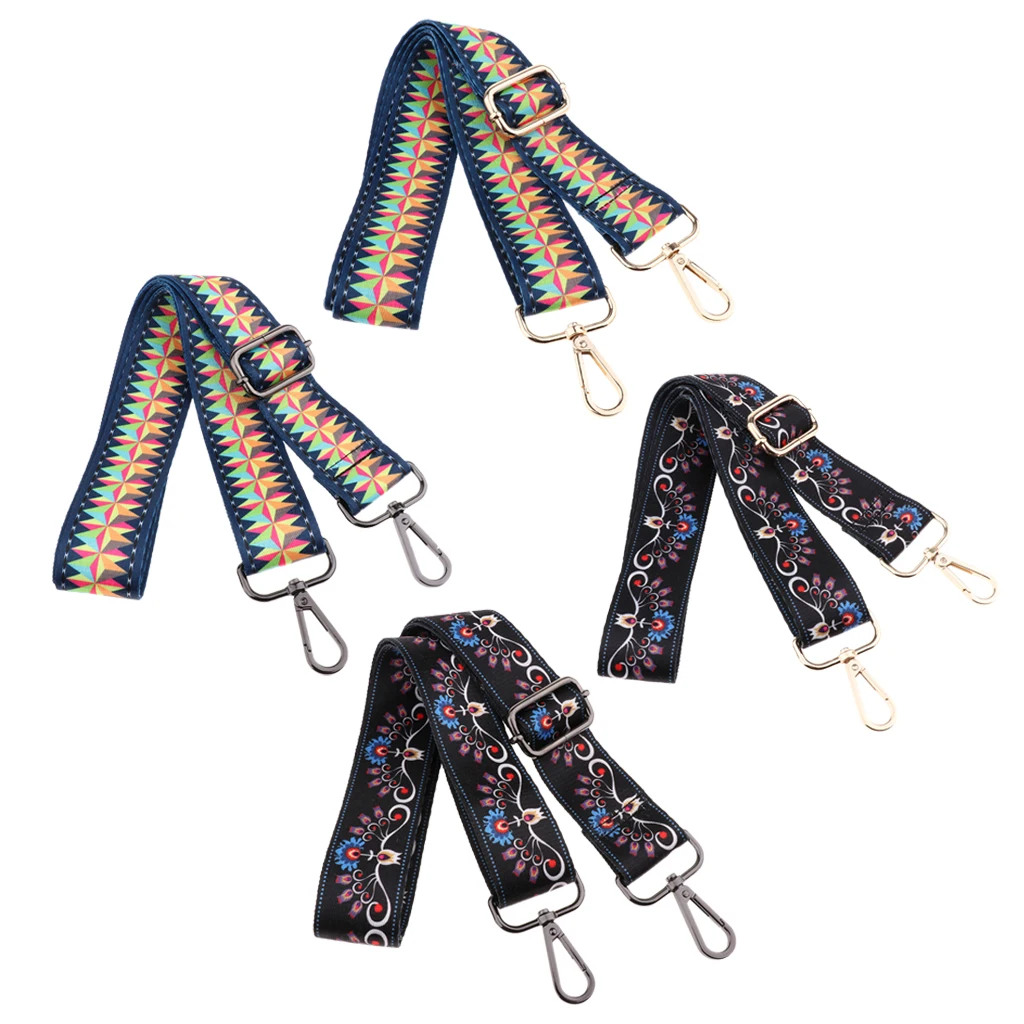 

1.5in Wide Purse Strap Replacement Colorful Crossbody Bag Handbag Straps