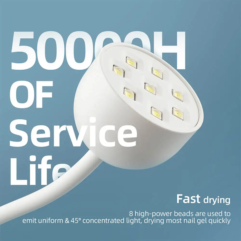 Lotus Nail Dryer LED UV Lamp Quick Drying Gel Nail Polish Dryer Desktop UV LED Light For Manicure Pedicure Machine Professional