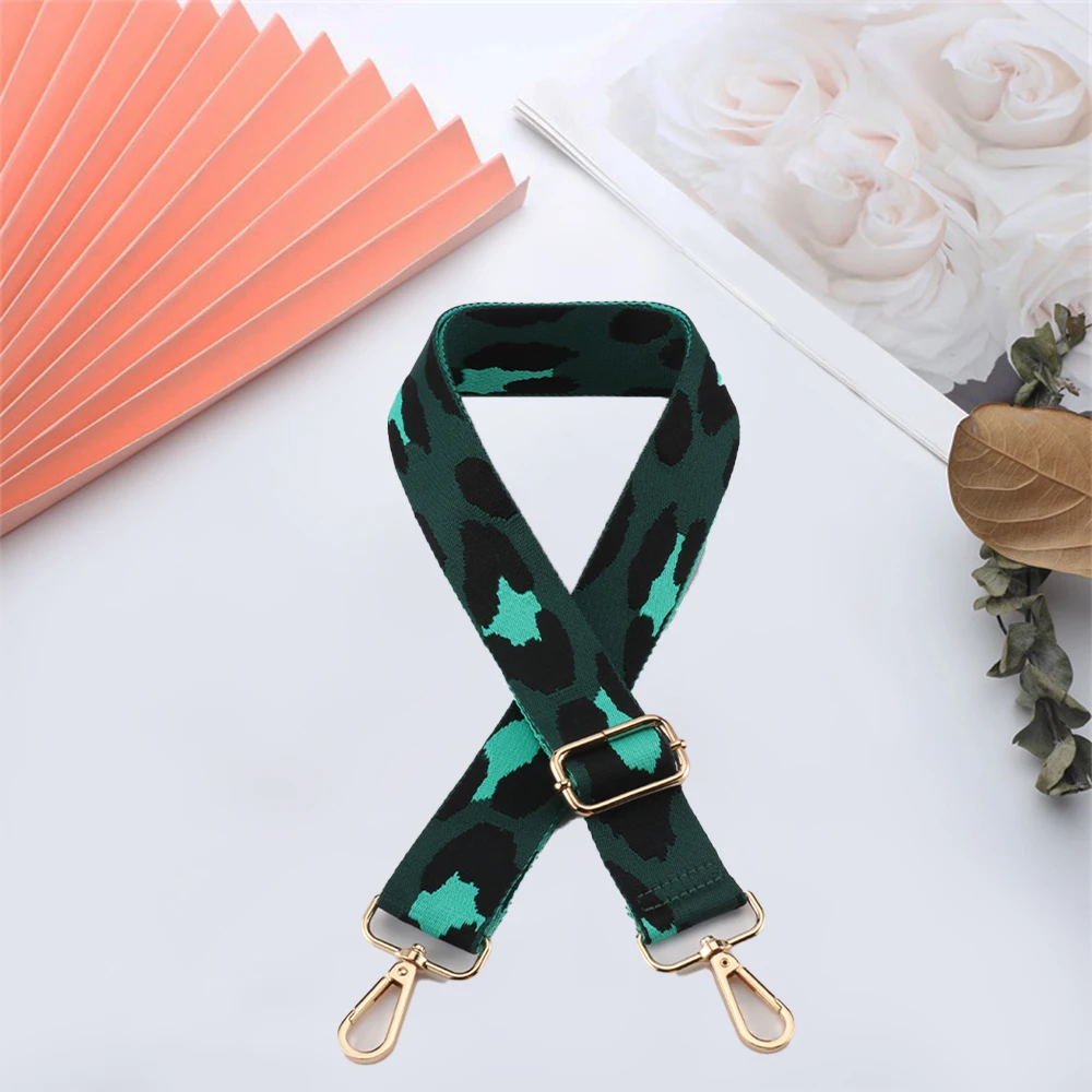 

Bag Belt Widening Thickening Replacement Fashion Crossbody Adjustable Ethnic Style Women Wide Colourful Jacquard Handbag Straps