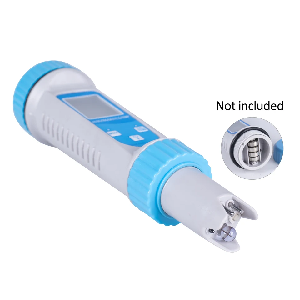 6-in-1 Wasserqualitätstester Digital - PH, ORP & Temperatur Messgerät Mit App