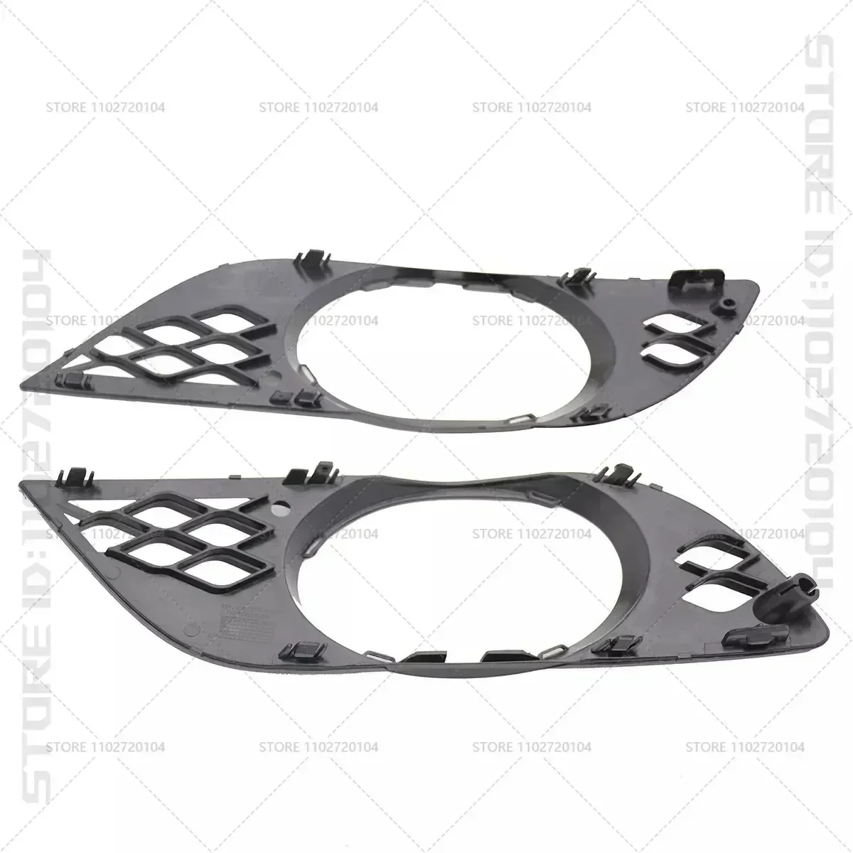 2007-2009 W211 메르세데스 벤츠 E 클래스 앞 범퍼 안개등 그릴 그릴 커버 2118850974 2118851074 2118850522 2118850422