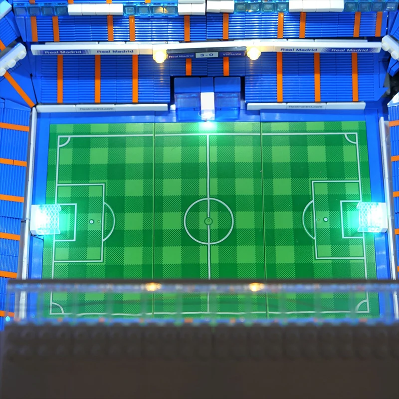 RC LED Light Kit For LEGO 10299 Santiago Bernabéu Stadium Building Blocks Brick Toy（Only LED Light，Without Blocks Model)