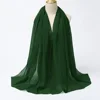 Foulard Hijab en mousseline de soie pour Femme, voile musulman ramadan ,hijab femme musulman,foulard musulmane pour femme, foulard mousseline en Jersey doux de haute qualité hijab islam voile femme musulman,70*180cm