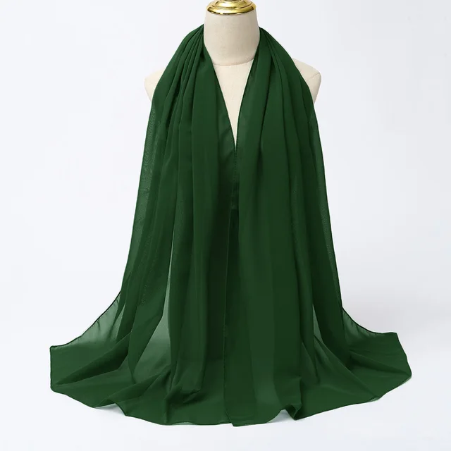 Foulard Hijab en mousseline de soie pour Femme, voile musulman ramadan ,hijab femme musulman,foulard musulmane pour femme, foulard mousseline en Jersey doux de haute qualité hijab islam voile femme musulman,70*180cm