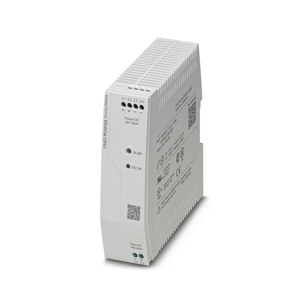 2904376 For Phoenix Power Supply UNO-PS/1AC/24DC/150W 1 2904376 For Phoenix Power Supply UNO PS 1AC 24DC 150W