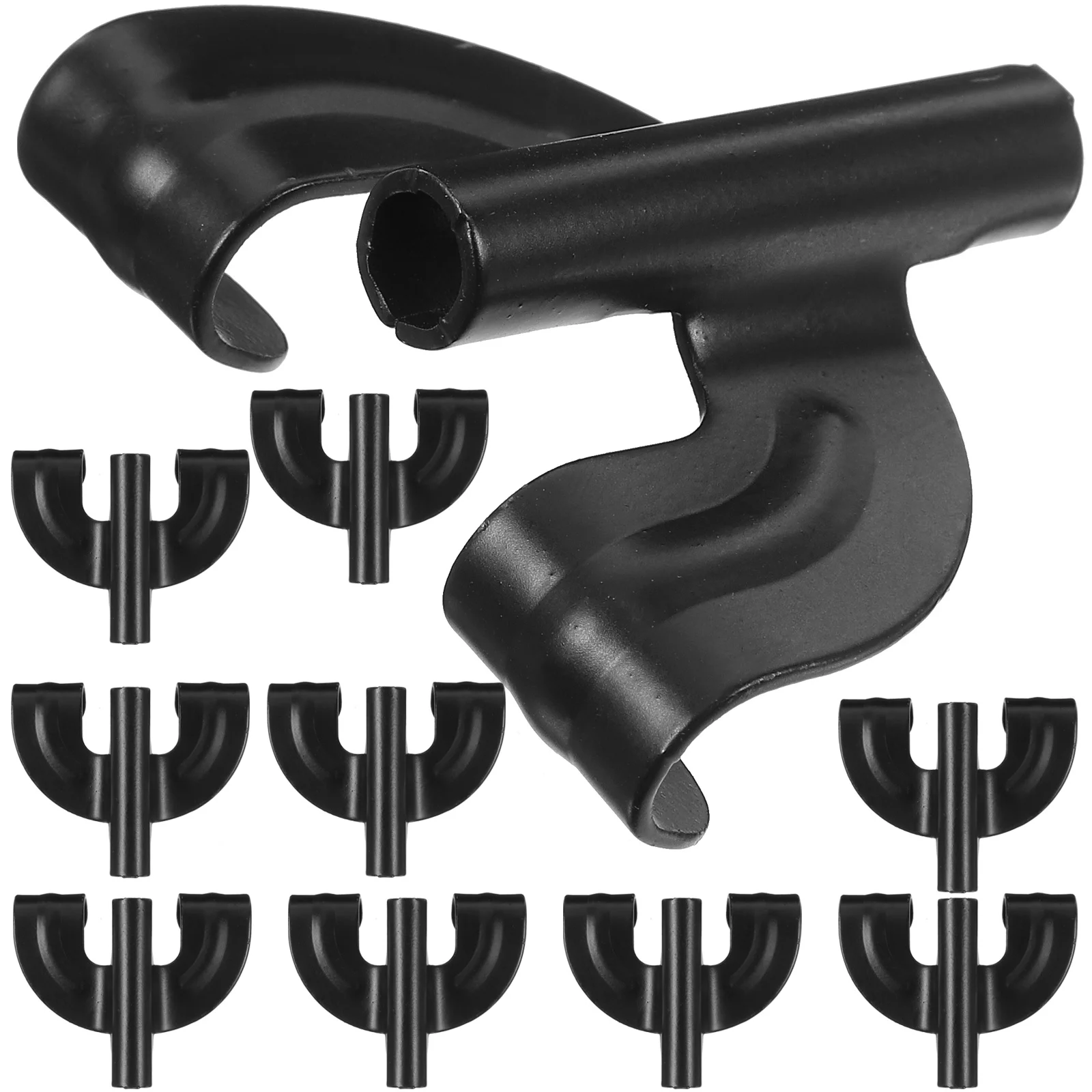 

10 Pcs Drum Hook Metal Mount Claw Hooks Replacements Bass Percussion Instrument Kit for