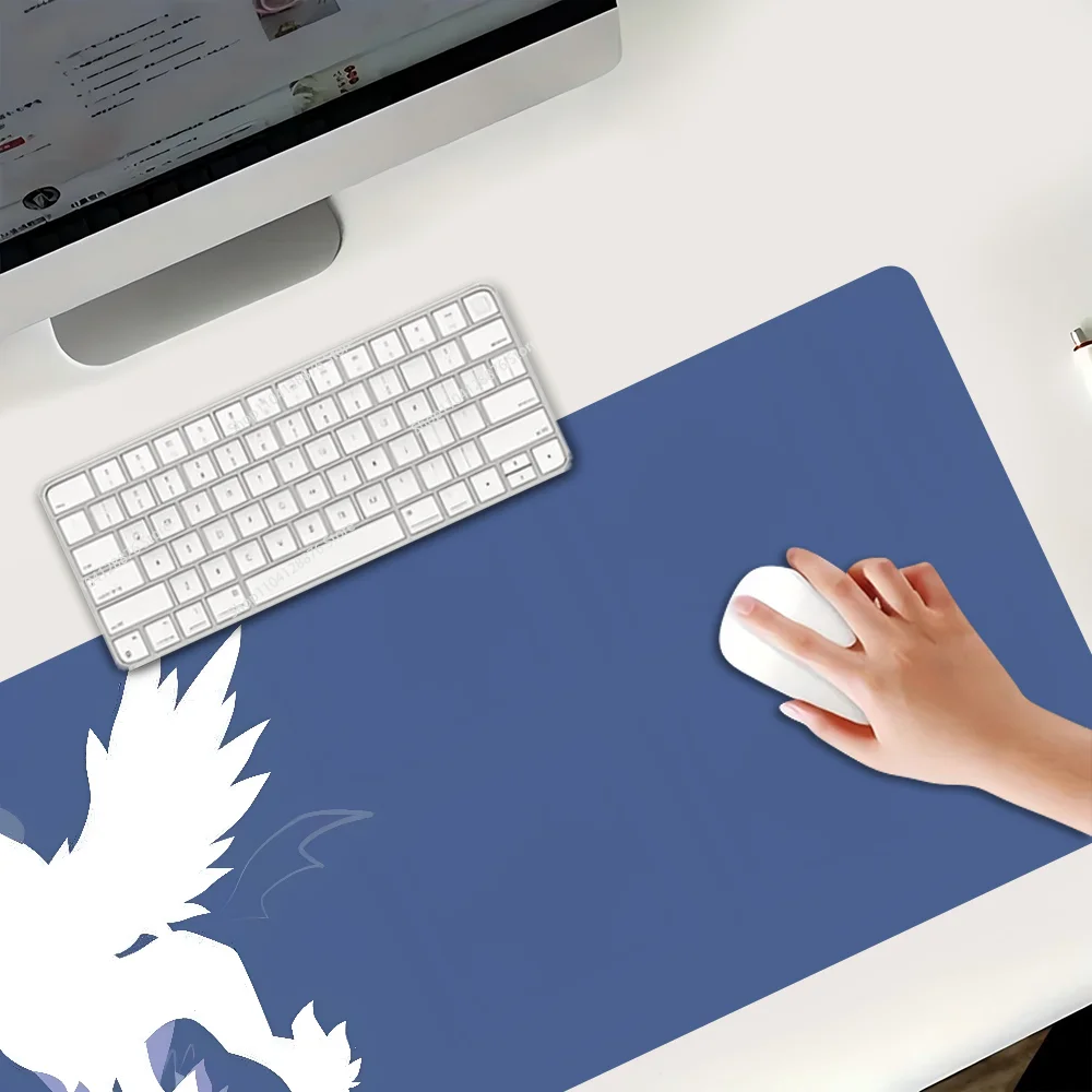 1pc Absol P-Pokemon-n Anime Mouse Pad Large Mouse Mat Pink Office Desk Mat Laptop Gaming Large Mousepad 5