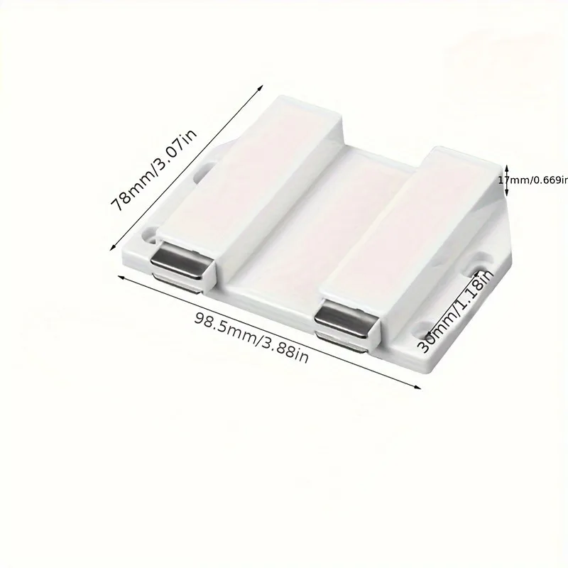 Cabinet Door Reboiler with Magnet, Magnetic Push Lock, Pressure Door Opener, Suitable for Various Wardrobes, Cabinets, Drawers