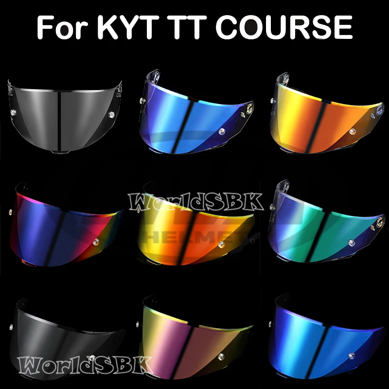 

Helmet Visor for KYT TT COURSE Motorcycle Helmet Shield Windshield Sunscreen TTC Helmets Accessories High Strength