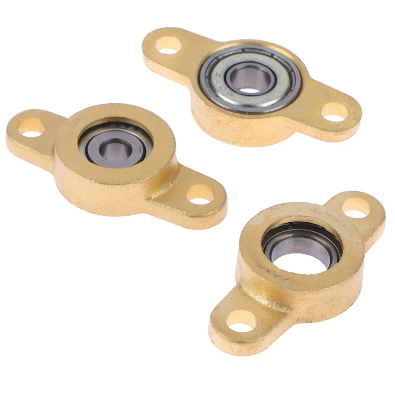 베개 블록 포함 플랜지 베어링, 아연 합금 베어링, KFL05 KFL06 KFL07 KFL08 KFL10, 5mm, 6mm, 7mm, 8mm, 10mm, 1 PC