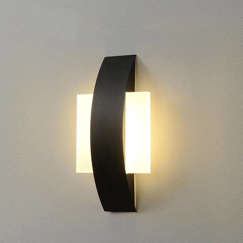 LED Wall Lamp Wall Sconces Light Wall Lamp Simple Modern Acrylic Wall Lamp Nordic Bedroom Bedside Lamp Hotel Guest Room Study Hotel Wall